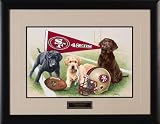 NFL San Francisco 49Ers Jim Killen Signature Black Framed Print