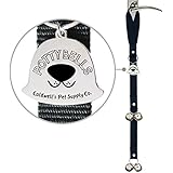 Potty Bells Housetraining Dog Doorbells for Potty Training and Housebreaking Your Doggy. 1.4 Inch Dog Bell with Doggie Doorbell Instructional Guide to Easily Train Your Pet