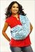 Rockin' Baby Adjustable & Reversible Pouch: Blue With Brown Medallions