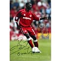 George Boateng Signed Photo: In Action For Middlesbrough