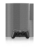 Playstation 3 Skins and Matching (Ps3) Controller Skin Black Carbon Fiber Weave
