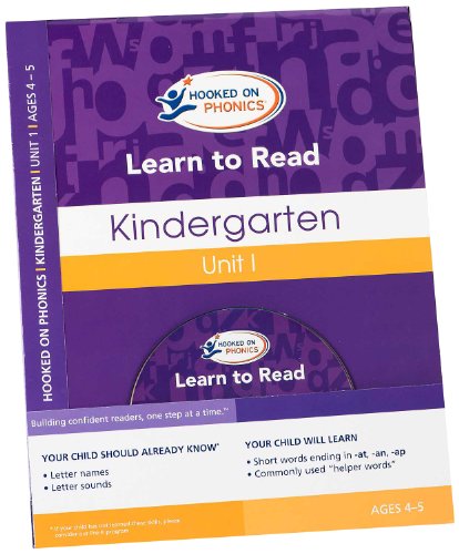 Hooked On Phonics Learn To Read Kindergarten Unit 1 Csm DVD Pa Anglais 