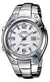 Casio - WVQ - 141DE - 7AVER - Homme Radio Pilot� - Quartz analogique et digitale - Bracelet acier