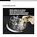 Houzer 1722-7BS-1 Hospitality Series Topmount Stainless Steel 3-holes Bar/Prep Sink