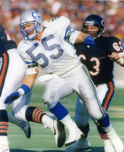 BRIAN BOSWORTH SEATTLE SEAHAWKS 8X10 SPORTS ACTION PHOTO (G)