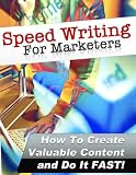 Speed Writing For Marketeers 51YeLgQORYL. SL160 internet home business: Speed Writing For Marketeers