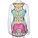 Sunward(TM) Sexy Women Summer Printed Vest Top Sleeveless Shirt