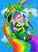 St. Patrick's Day Leprechaun Rainbow Mini Flag
