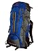 Gleam Royal Blue & Grey 75 Ltrs Polyester Trekking Bag With Rain Cover RS.1899.00