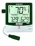 Extech 445815 Humidity Meter with Alarm and Remote Probe