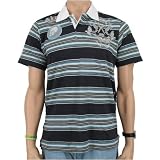 Marc Ecko Cut & Sew - Maiori Manhunt Polo Polo-Shirt, dark navy stripe