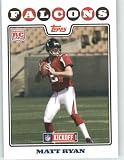 2008 Topps Kickoff Silver Holofoil #166 Matt Ryan RC - Atlanta Falcons (RC - Rookie Card Parallel - Serial #d to 1349 - NFL Kickoff Sep 4 2008)(Football Cards)