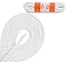 OrthoStep Round Athletic White 45 inch Shoelaces 2 Pair Pack