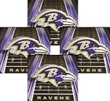 Baltimore Ravens Officially Licensed Coaster Set of 4