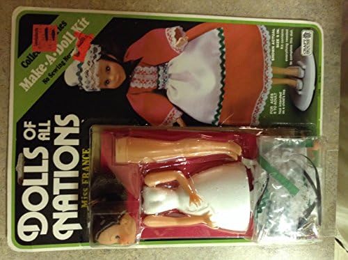 Dolls of All Nations Make a Doll Kit Miss France