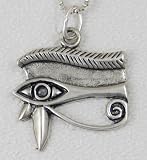 The Eye of Horus Pendant in Sterling Silver