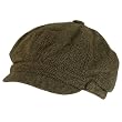 New Wool Herringbone Newsboy Gatsby Driver Cap Hat * Brown * Small / Medium