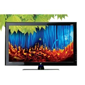 Videocon V321LEA 32-inch Widescreen Super Slim HD Ready LED TV  with Freeview- Black Gloss