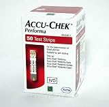 ACCU CHEK PERFORMA NANO Diabetic Blood Glucose Test Strips 50