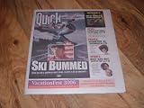 Bode Miller, U.S. Olympic Skier-2006 Turin, Italy Olympics-Dallas Quick Newspaper, January 26, 2006 issue.