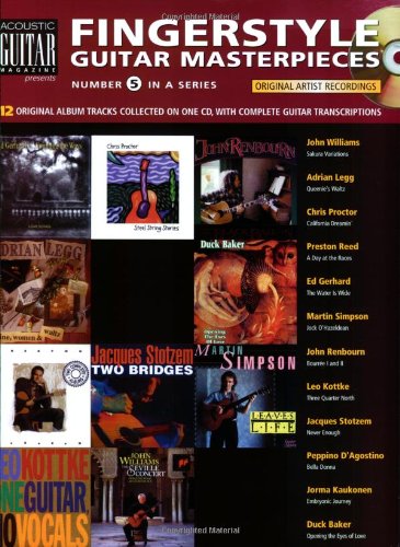 Fingerstyle Guitar Masterpieces (Book & CD)