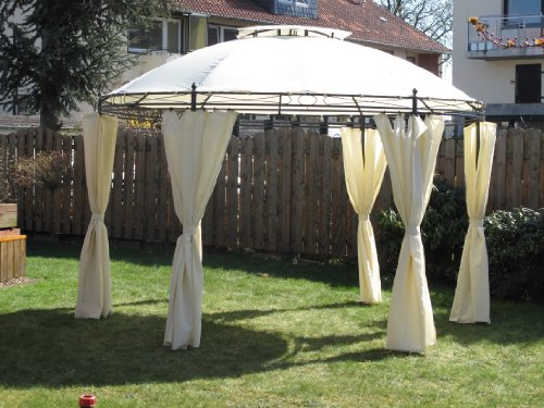Pavillon Metall: Metall - Pavillon rund 350 cm - Partyzelt