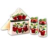 APPLE 3-D Table Set w/Salt & Pepper Apples *NEW*