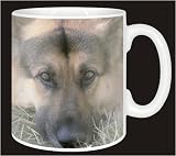 Review Advanta  / GERMAN SHEPHERD on GRASS Coffee Mug