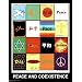 (24x36) Peace & Coexistence (Languages) Art Poster Print