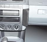 Waeco SKK035 Kunstleder Telefonkonsole schwarz f&uuml;r Skoda Fabia ab Bj. 2000 ohne Getraenkehalter