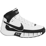 Nike - Nike Air Huarache Elite II Men's Basketball Shoes White/Black/Metallic Silver