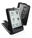 Tuff-Luv Multi-View Leather case cover & stand for Sony Reader PRS-650 / PRS650 - Black