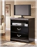 Small Media Chest by Ashley - Black (B104-38)