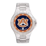 Auburn Tigers NCAA Men's Pro II Watch with Stainless Steel Bracelet