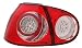 Volkswagen Rabbit Golf/GTI 06-09 LED Taillights Red/Clear 4 Pcs not Apply to Canada - (Sold in Pairs)