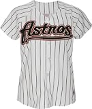 Houston Astros Home White/Black Women's MLB Replica Jersey