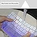 Allinside Ombre Light Purple Cover for Apple Magic Keyboard (MLA22LL/A) with US Layout