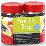flea trap:2 Pack Fruit Fly Trap