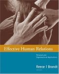 Effective Human Relations: Personal and Organizational Applications