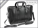「COACH コーチ バッグ メンズ レザー エンバシー ブリーフケース PC収納 2WAYビジネスバッグ ブラック F70374 並行輸入品」の画像