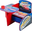 Disney Cars Chair Desk with Pull out under the Seat Storage Bin