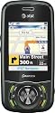 Pantech Matrix C740 Phone, Black/Green (AT&T)