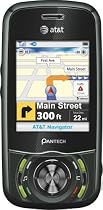 Pantech Matrix C740 Phone, Black/Green (AT&T)