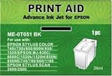 set of two compatible epson t051 black inkjets for epson 800..