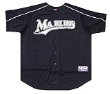 Florida Marlins Youth LIMITED SUPPLY Authentic Batting Practice Jersey By Majestic