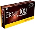Kodak Professional Ektar Color Negative Film ISO 100, 120 Size, Propack of 5, *USA*