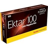 Kodak Professional Ektar Color Negative Film ISO 100, 120 Size, Propack of 5, *USA*