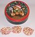 Gourmet Food : Scott's Cakes 1 lb. White Chocolate Covered Pretzel with Rainbow Jimmies in a Teddy Bear Tin