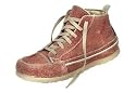 H.I.S ECHT LEDER BOOTS SCHUHE ROT BOOTY