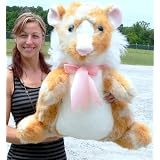BIG Stuffed Hamster Large 2-feet-tall Soft 24 Plush - American Made in the USA... by BigPlush
